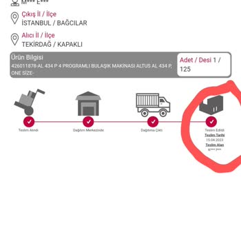 Horoz Lojistik Kurye Benimle Tartışıp Ürünümü Başkasına Teslim Etmiş