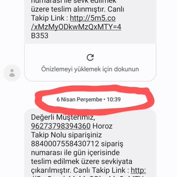 Horoz Lojistik Kurye Benimle Tartışıp Ürünümü Başkasına Teslim Etmiş