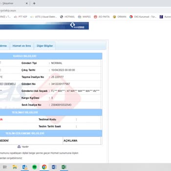 Aras Kargo Kaybolan Paketim Nerede?