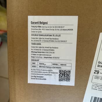 Roborock S7+ Toz Boşaltma