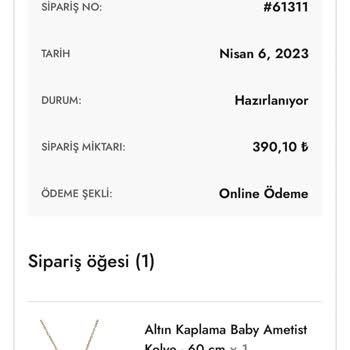 Astrolog Elvan Siparişimden Haber Yok, İade De Yok