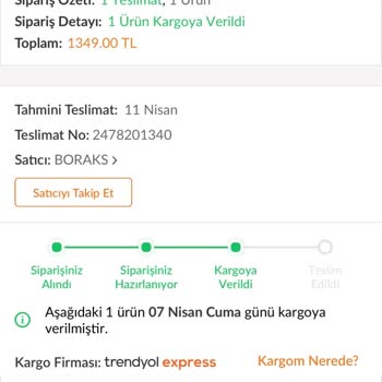 Trendyol Kendi Kargo Hizmetini Kullanıyor Ve Ürünler Gelmiyor