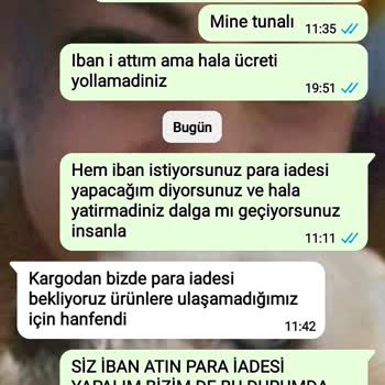 Kitabinial.com Ne Kargom Geldi Ne De Ücret İadem