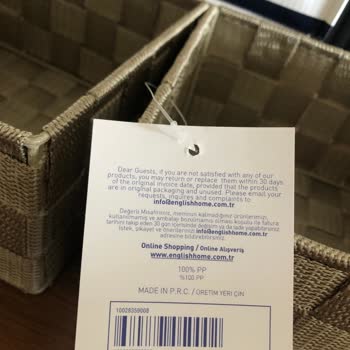 English Home Kırık Ve Yanlış Ürün