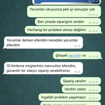 Katarmarket.com Ürünleri Aldırıp Sonra İptal Ettiriyor