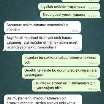 Katarmarket.com Ürünleri Aldırıp Sonra İptal Ettiriyor