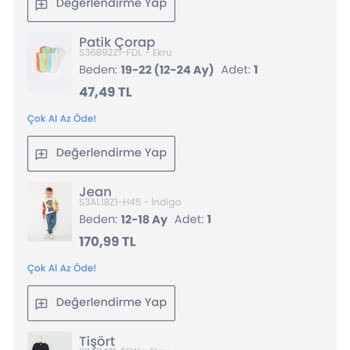 LC Waikiki Eksik Ürün Geldi