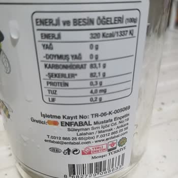 Enfa Bal Orijinal Olmayan Süzme Bal!