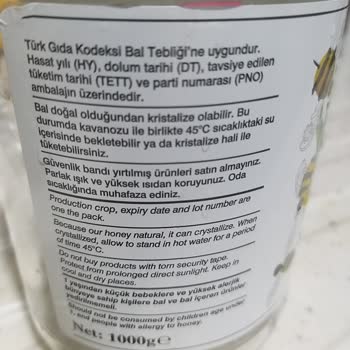 Enfa Bal Orijinal Olmayan Süzme Bal!