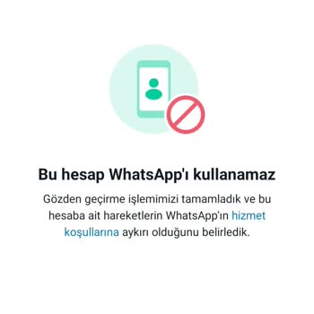 WhatsApp Ban Yeme