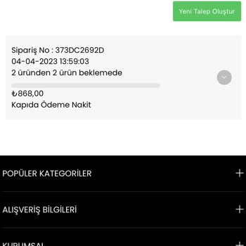 Meysadesign İademi Yapmıyor Geri Dönüş Sağlamıyor