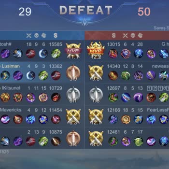 Mobile Legends Oyunu Kazanmamıza Rağmen Yenilgi Gözüküyor