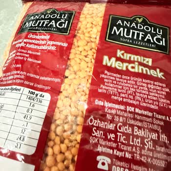 Anadolu Mutfağının Kırmızı Mercimeğinde Kurt Sorunu