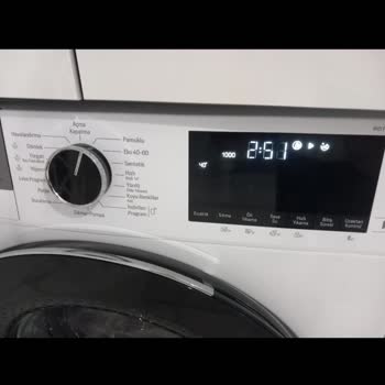 Arçelik Çamaşır Makinesi Yıkama Sorunu