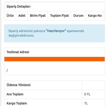 Bkmkitap Siparişim Pos Onayında Kaldı