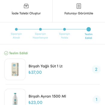 A101 Açılmamış Vera Yağı İade Kabul Etmiyor.