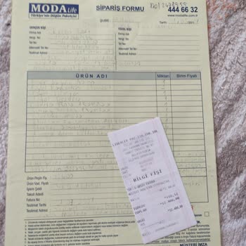 Modalife Ürün Teslimatı Yapılmadı