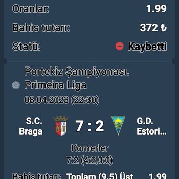 1xBet İstatistikleri Yanlış