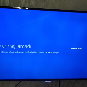 Philips TV Google Hesabımda Oturum Açma Sorunu