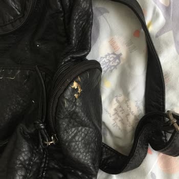 Mavi Marka Sırt Çantasının Derisi Döküldü