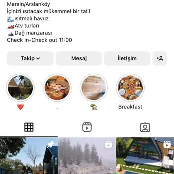 Mersin Tatil Bungalov Diye Bir Yer Yok