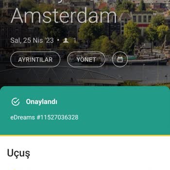 E Dreams Uçak Bileti Sahte