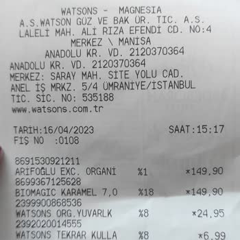 Watsons'tan Aldığım Ürün Kırık Çıktı