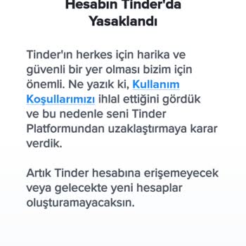 Tinder Her An Yasaklayabilir Kafasına Göre