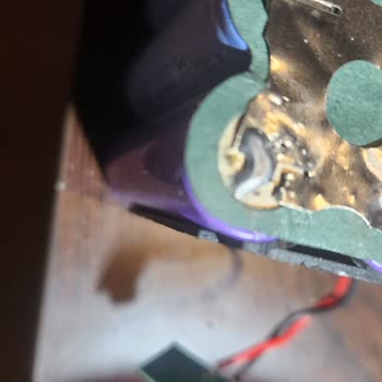 Makine Deposu 36 V Batarya Tamir Görmüş, Lehimler Kopuk