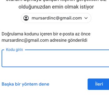 Gmail Şifremi Unuttum Şifre Değiştirmekte Sorun Yaşıyorum