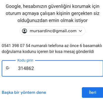Gmail Şifremi Unuttum Şifre Değiştirmekte Sorun Yaşıyorum