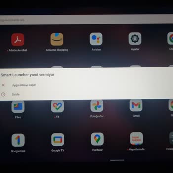 Lenovo Bilgisayar Lenovo ZA8W0065TR Yoga TAB 11 Smart Launcher Hatası Ve Donma Sorunu