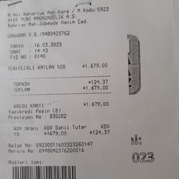 A101 33 Gün Önce Aldığım Ürün Nerede?