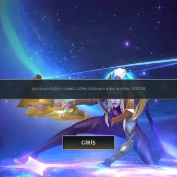 Riot Games 100018 Mobil Veri İle Oyuna Girmeme Hatası