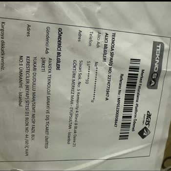 Avasya Teknoloji Roborock Marka Süpürge Kırık Geldi