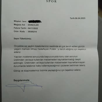 Sportonex Replika Ürün Şüphesi