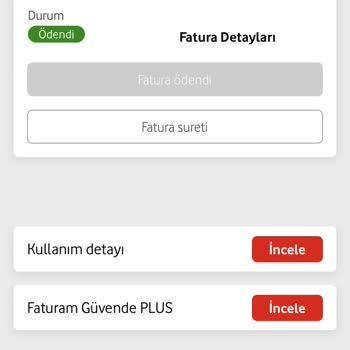 Vodafone Fatura Ödemeleri Konusunda Yanlışlıklar