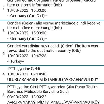 PTT Kargo Teslimi Ve Kargo Takip Güncellemesi