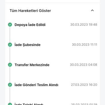 Trendyol İade Ettiğim Ürünlerin Ücretini Kartıma Yatırmadılar