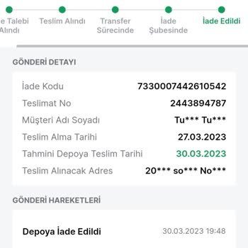 Trendyol İade Ettiğim Ürünlerin Ücretini Kartıma Yatırmadılar