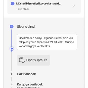 Hepsiburada İphone 14 Pro Max Kargolamıyor