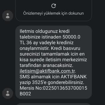 Aktif Bank İptal Edilen Kredi