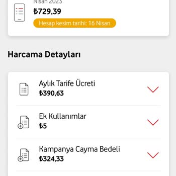 Vodafone Dondurma İşlemi Ve Bilgisiz Cayma Bedeli