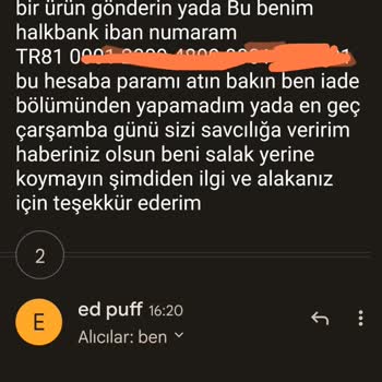 Paytr Ed Puff Sitesi Para İadesi Yapmıyor