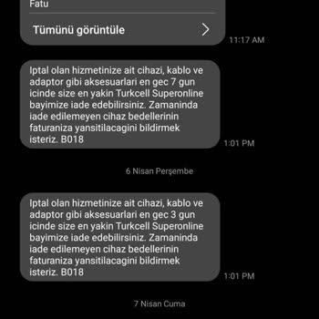 Superonline İptal Edilen Aboneliğin Cayma Bedeli