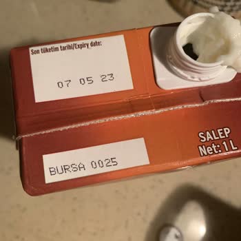 Sütaş Salep Bozuk Ürün