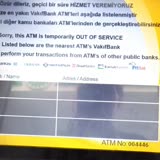 VakıfBank ATM 700 TL Yuttu