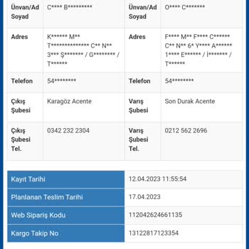 İkitelli Aktarma Merkezi Sürat Kargo