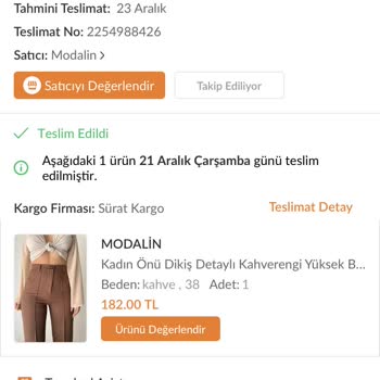 MODALİN Modalın İsimli Firma Asla Yanlışını Kabul Etmiyor