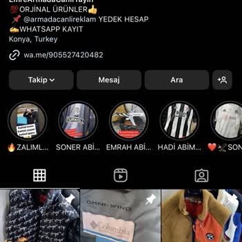 Emrearmadastore (Instagram) Orijinalle Alakası Olmayan Ürünler